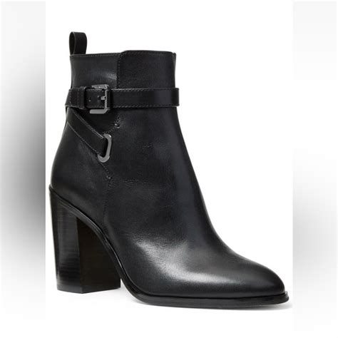 aldridge bootie michael michael kors|MICHAEL Michael Kors Women's Aldridge Bootie Black, 8.5M.